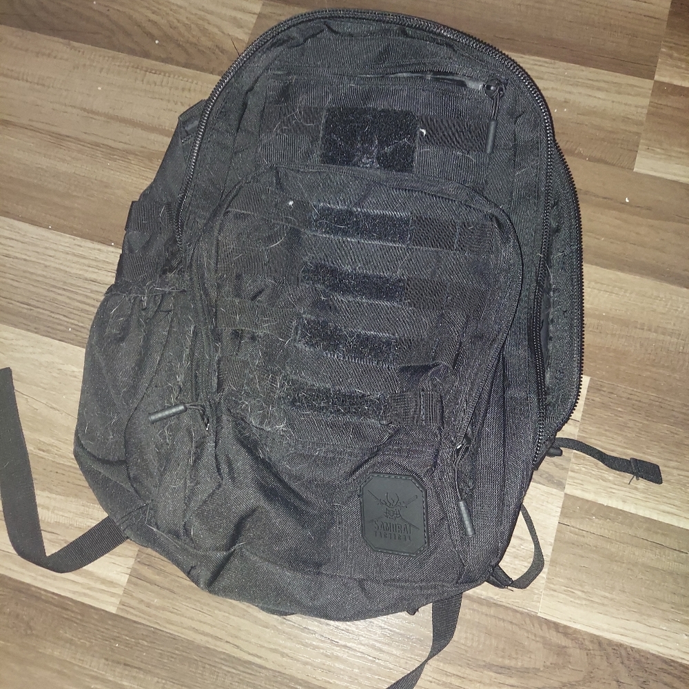 Samurai Tactical Wakizashi Tactical Backpack Black